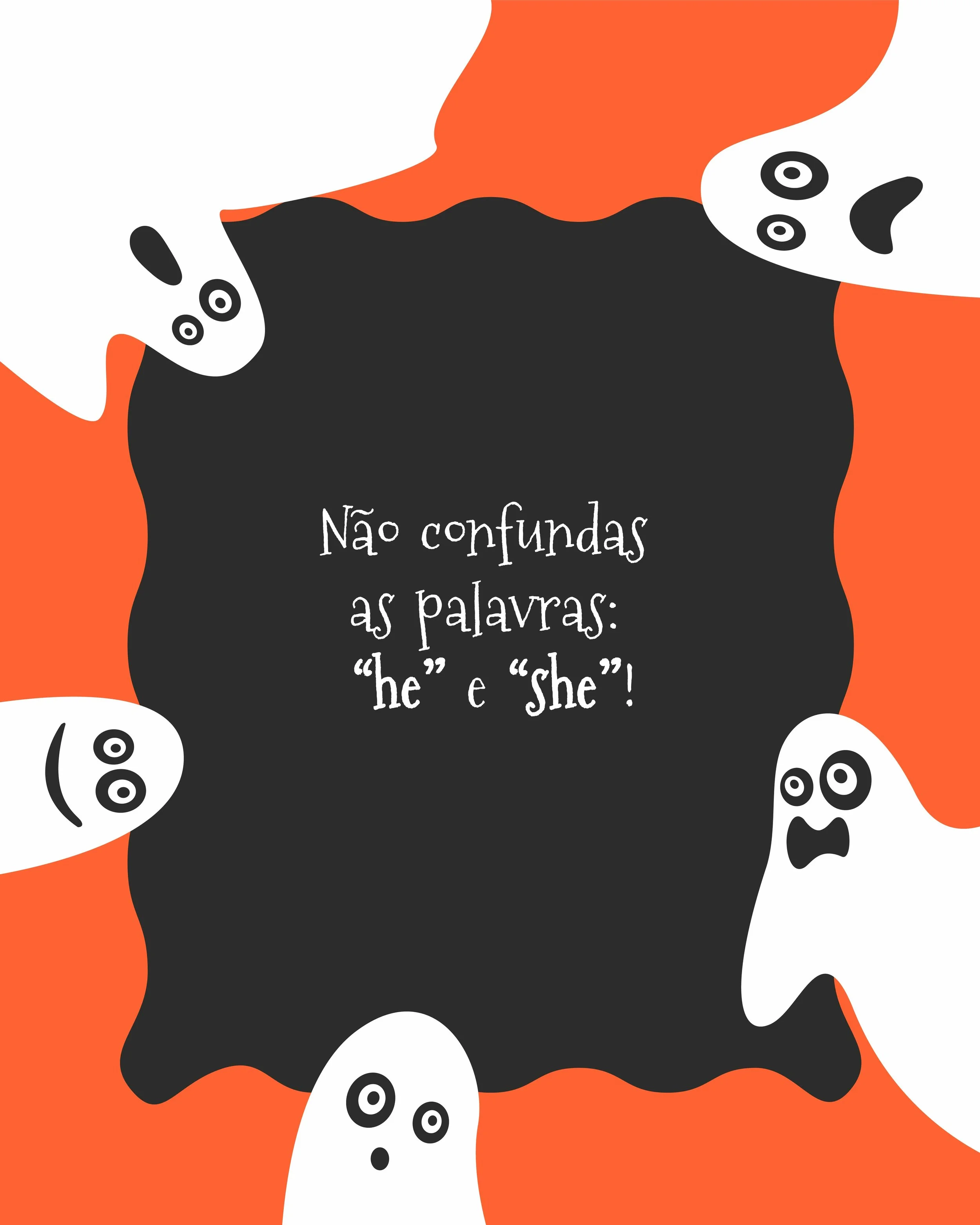 Spooky mistake from our classroom