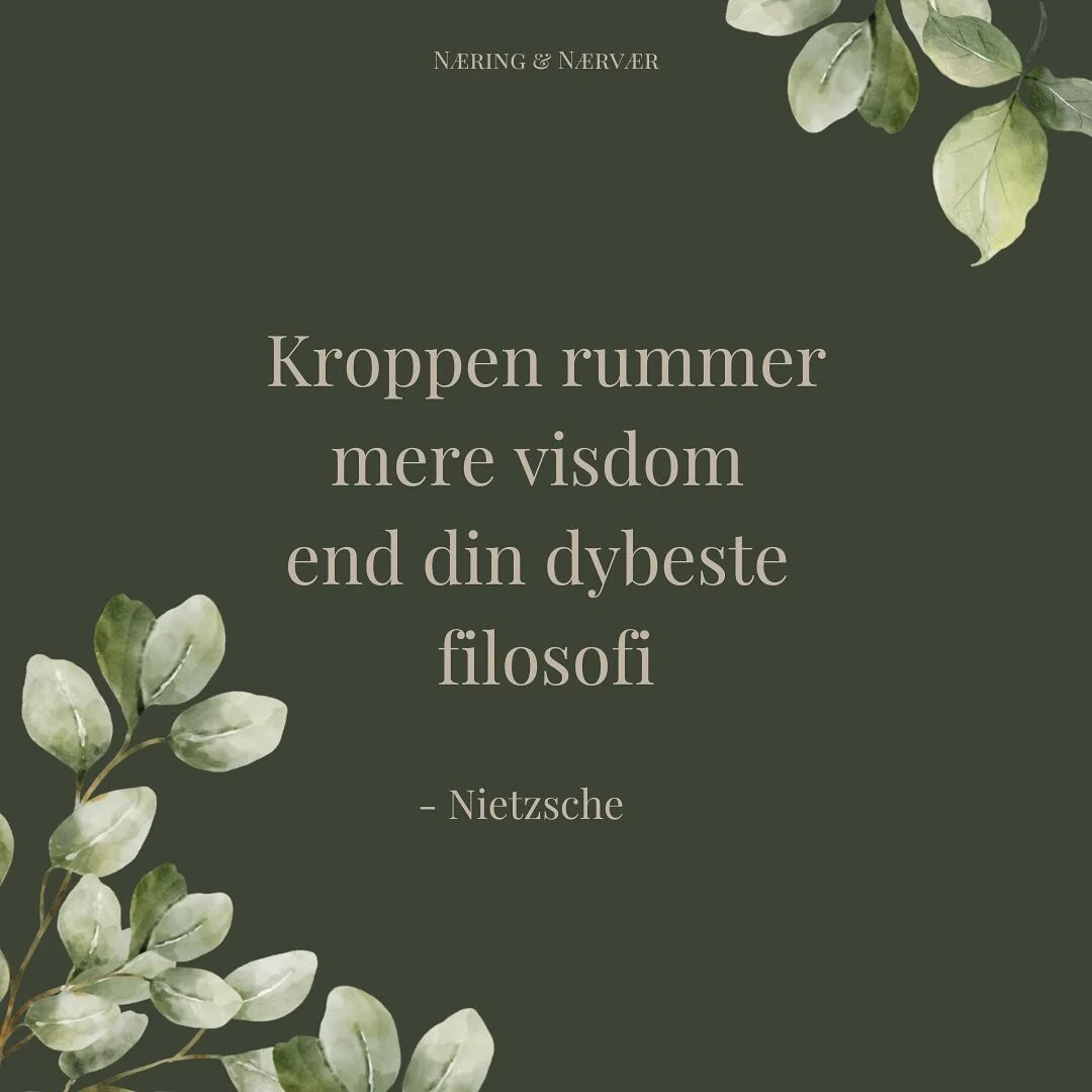Det vigtigste, jeg har l&aelig;rt p&aring; min egen sygdomsrejse med to kr&aelig;ftdiagnoser, stress, depression og angst, er dette:

At m&aelig;rke min krop.
At genkende dens sprog og lytte til dens signaler. 
At respektere den. 
At anerkende, at de