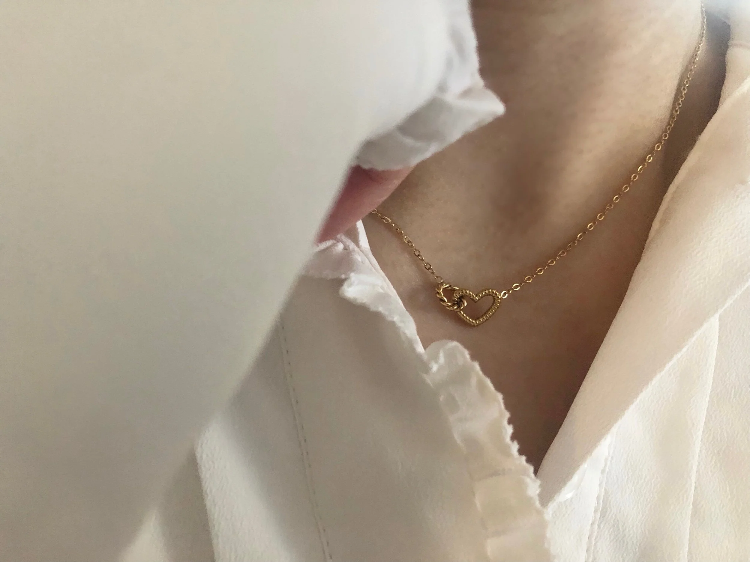 Heart in Gentle Orbit Necklace