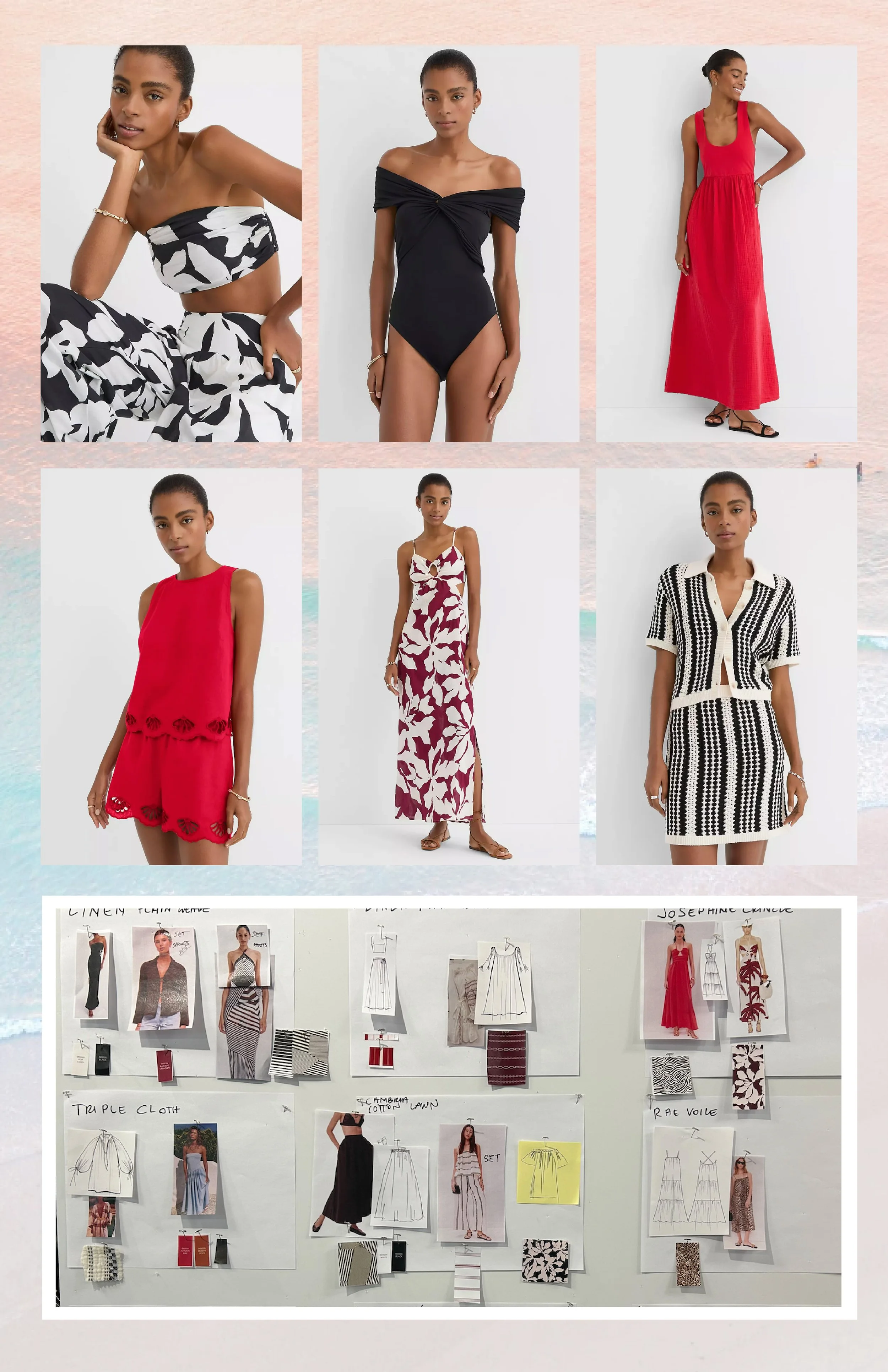 LOFT Beach + Swim Design Process