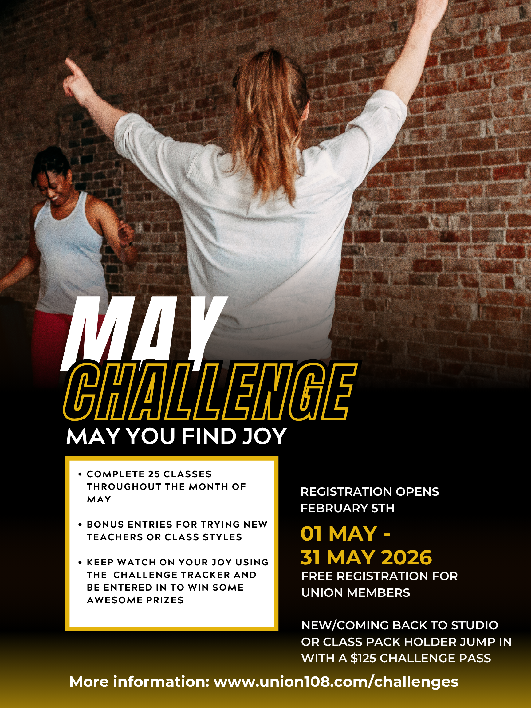 May You Move with Joy Challenge