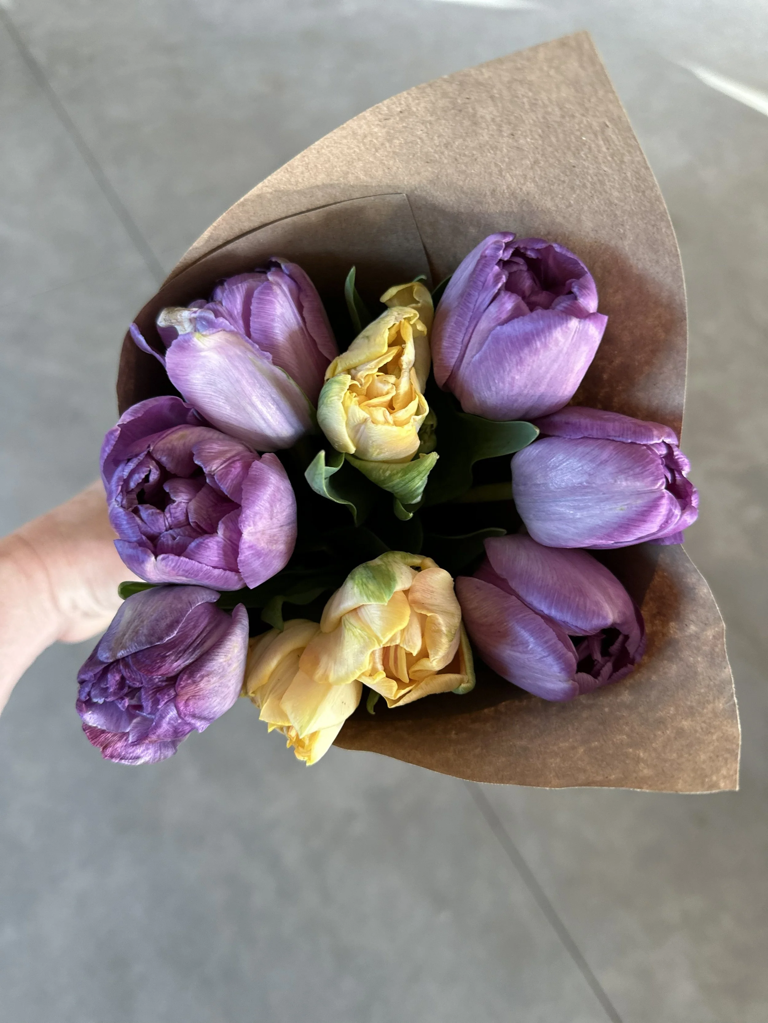 Purple Tulip Bouquet