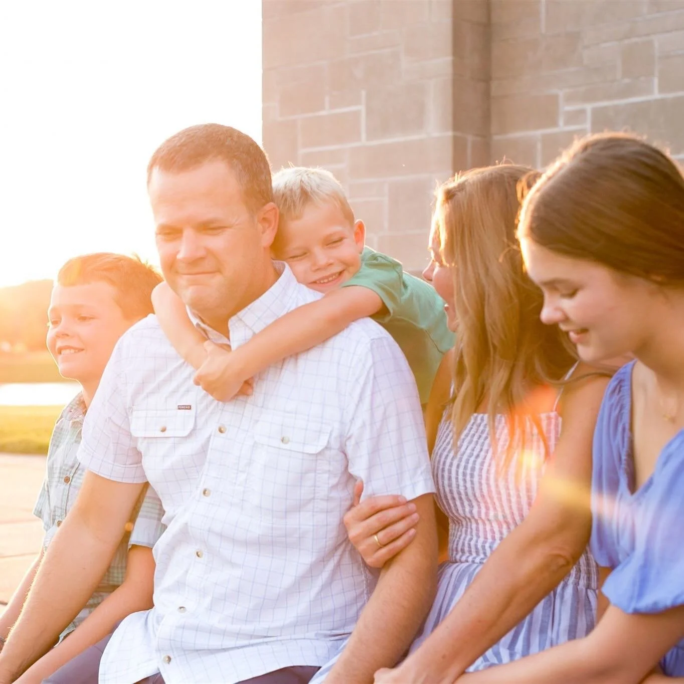 A beautiful night amidst this crazy summer heat and an even more beautiful family. ❤️❤️