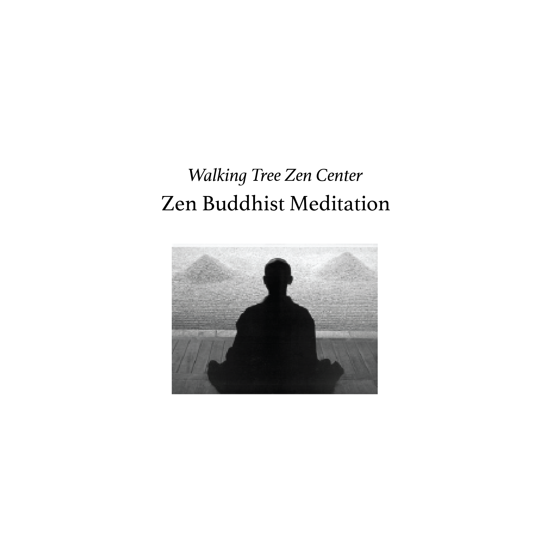 Zen Meditation