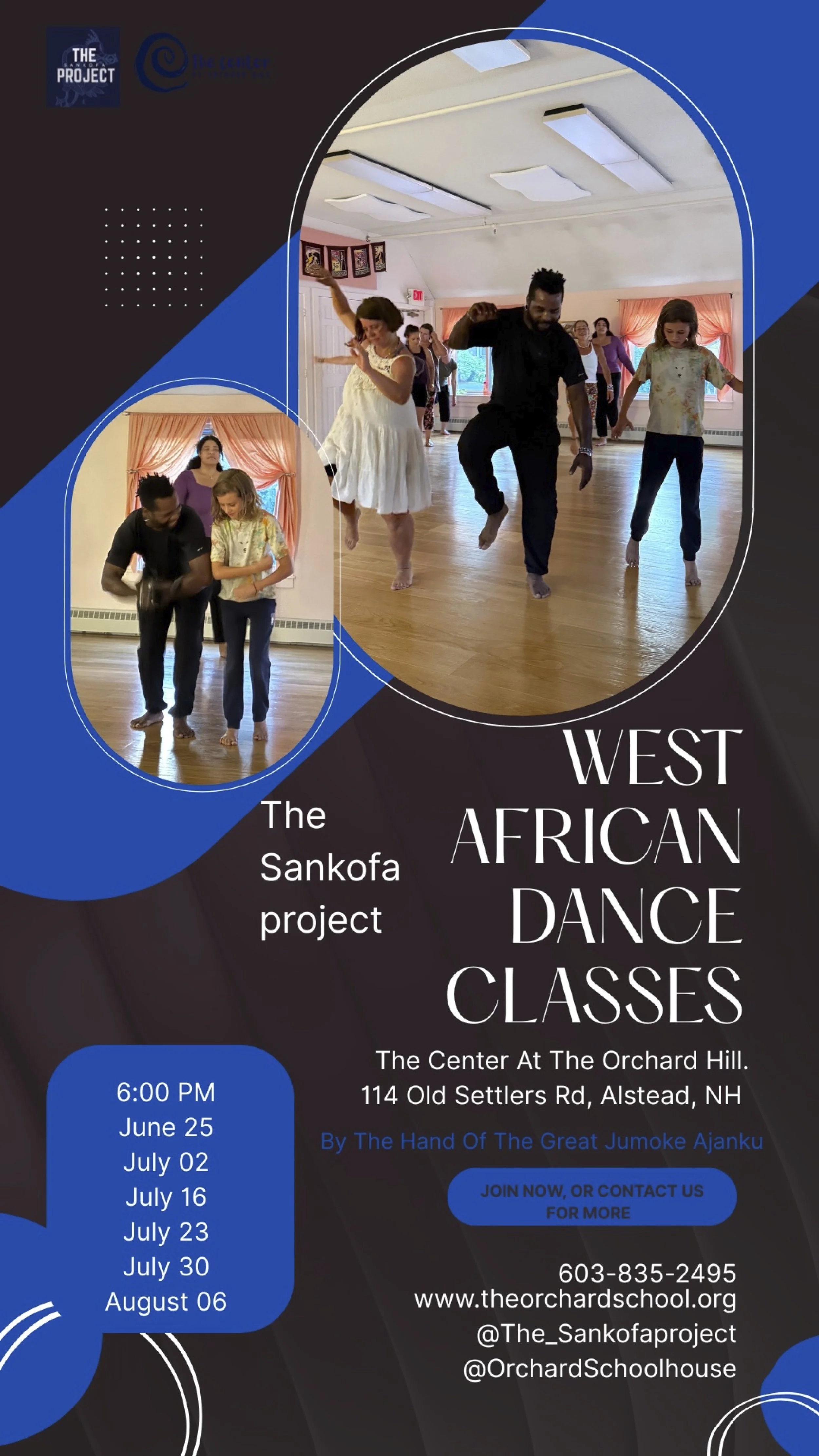 West African Dance Class with The Sankofa Project