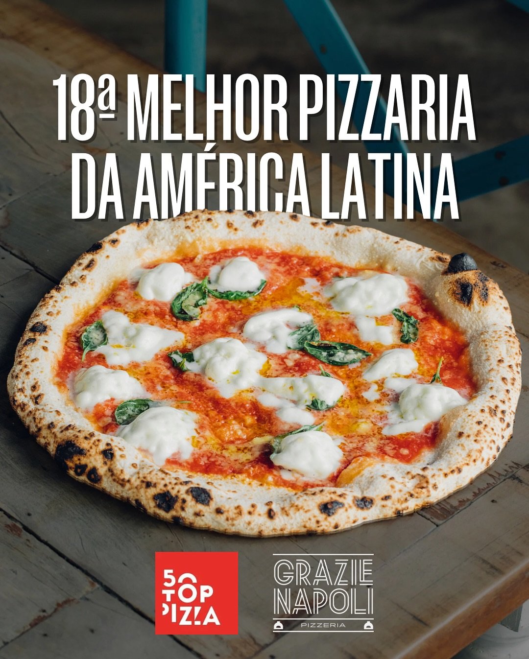 ❤️🍕Hoje &eacute; dia de #TBT e lembrar da nossa premia&ccedil;&atilde;o esse ano, pela @50toppizza

🏆Fomos eleitos a 18&ordf; Melhor Pizzaria da Am&eacute;rica Latina em 2024, e esse post &eacute; para lembrar e exaltar a qualidade das nossas redon
