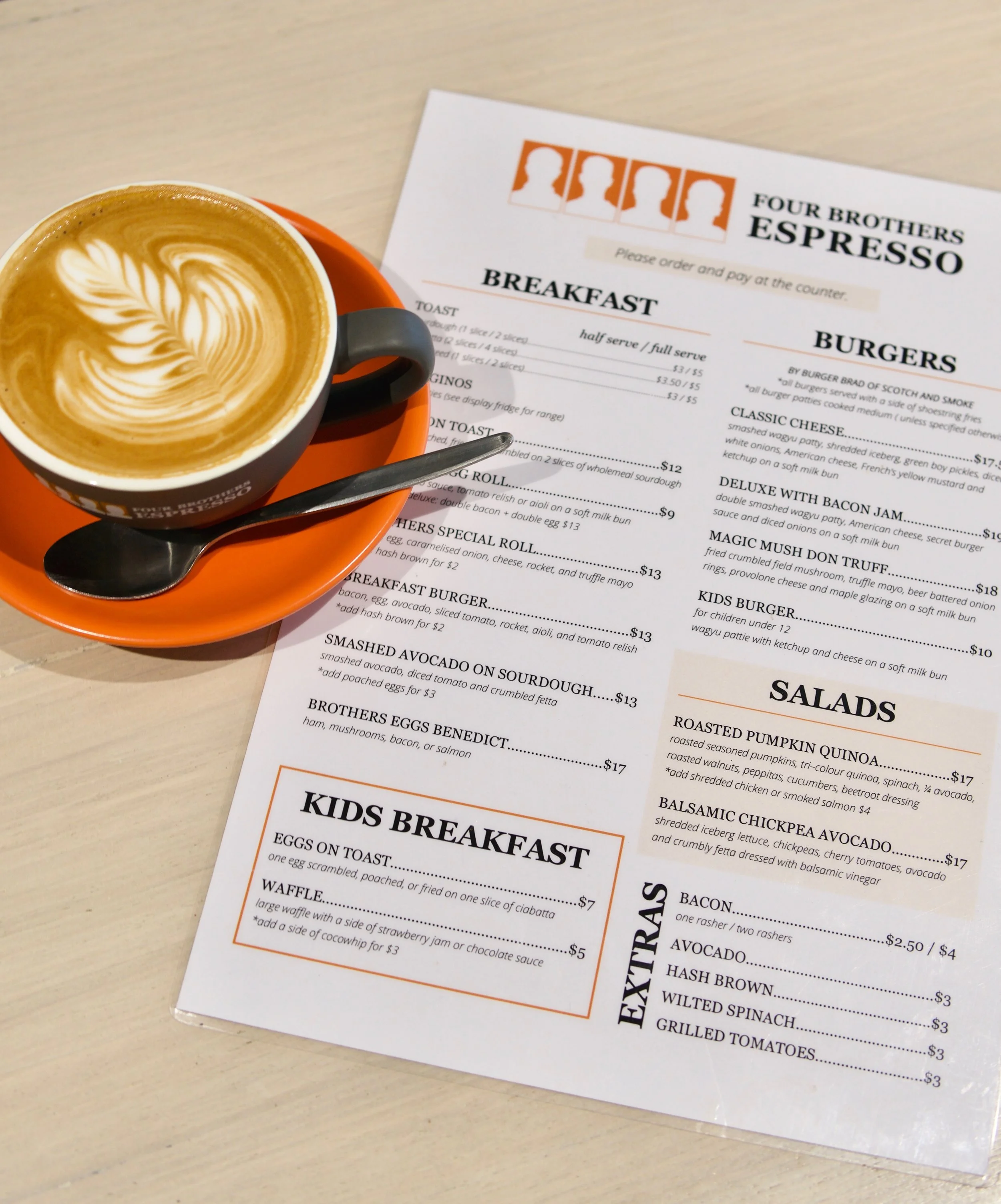  Cafe menu design 