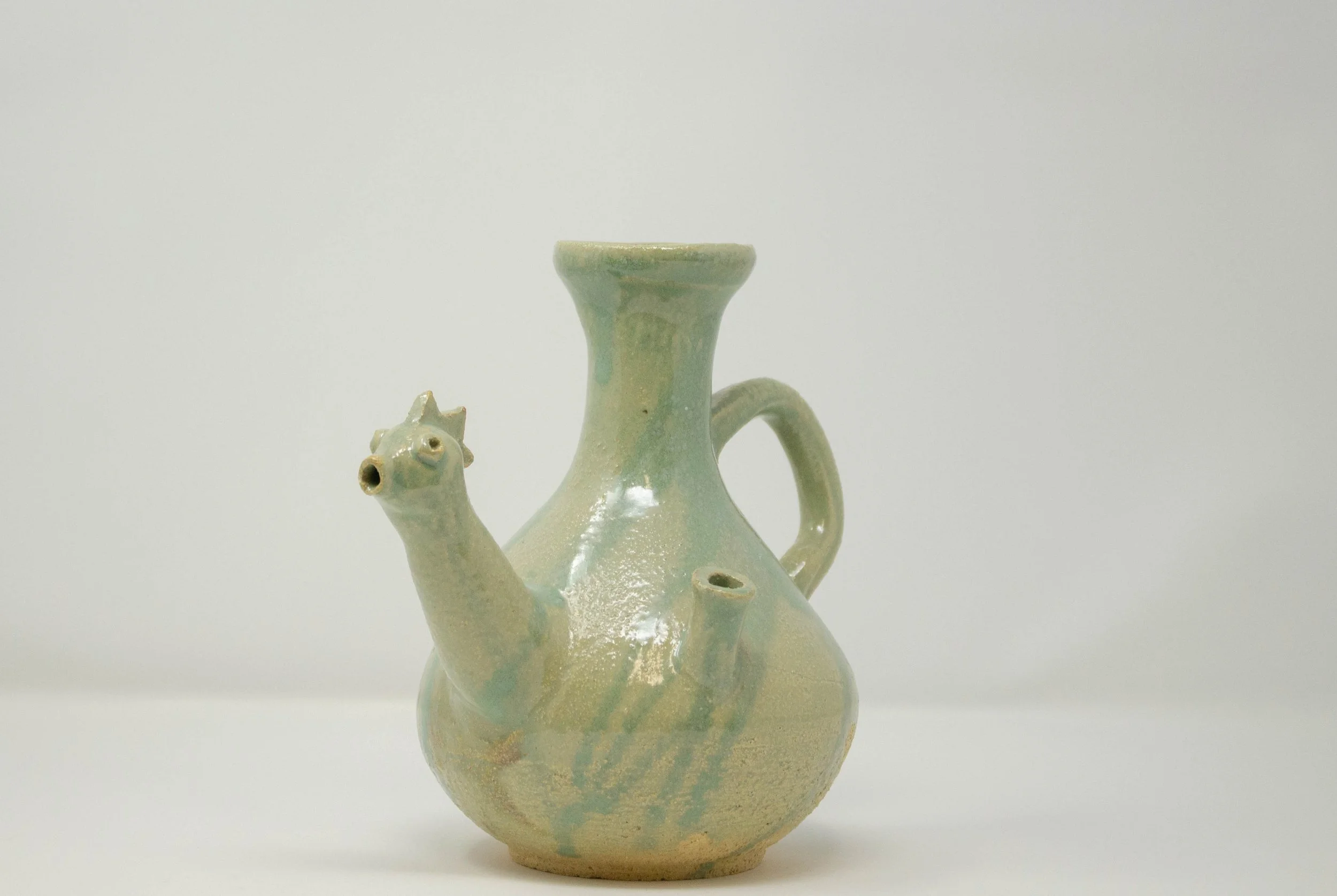 The Chicken (Based on a Song Dynasty hot water ewer for serving powdered tea), Stoneware, 2022
