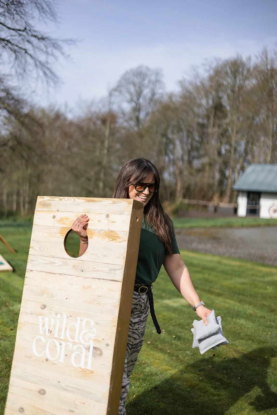 Netherdale House Turiff Lawn games