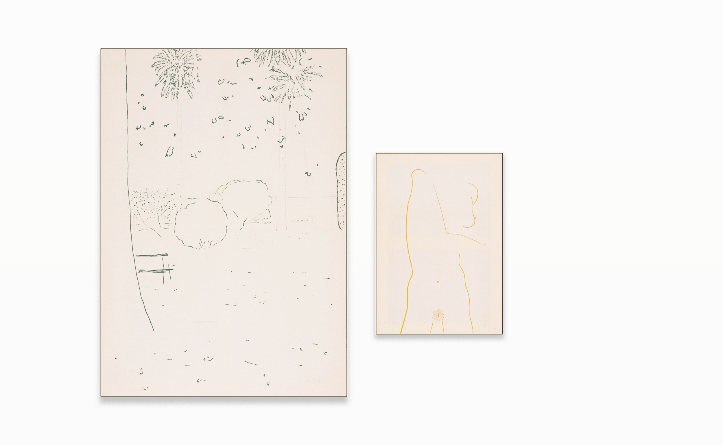 green N.1 yellow N.4 - relationshot, golden x