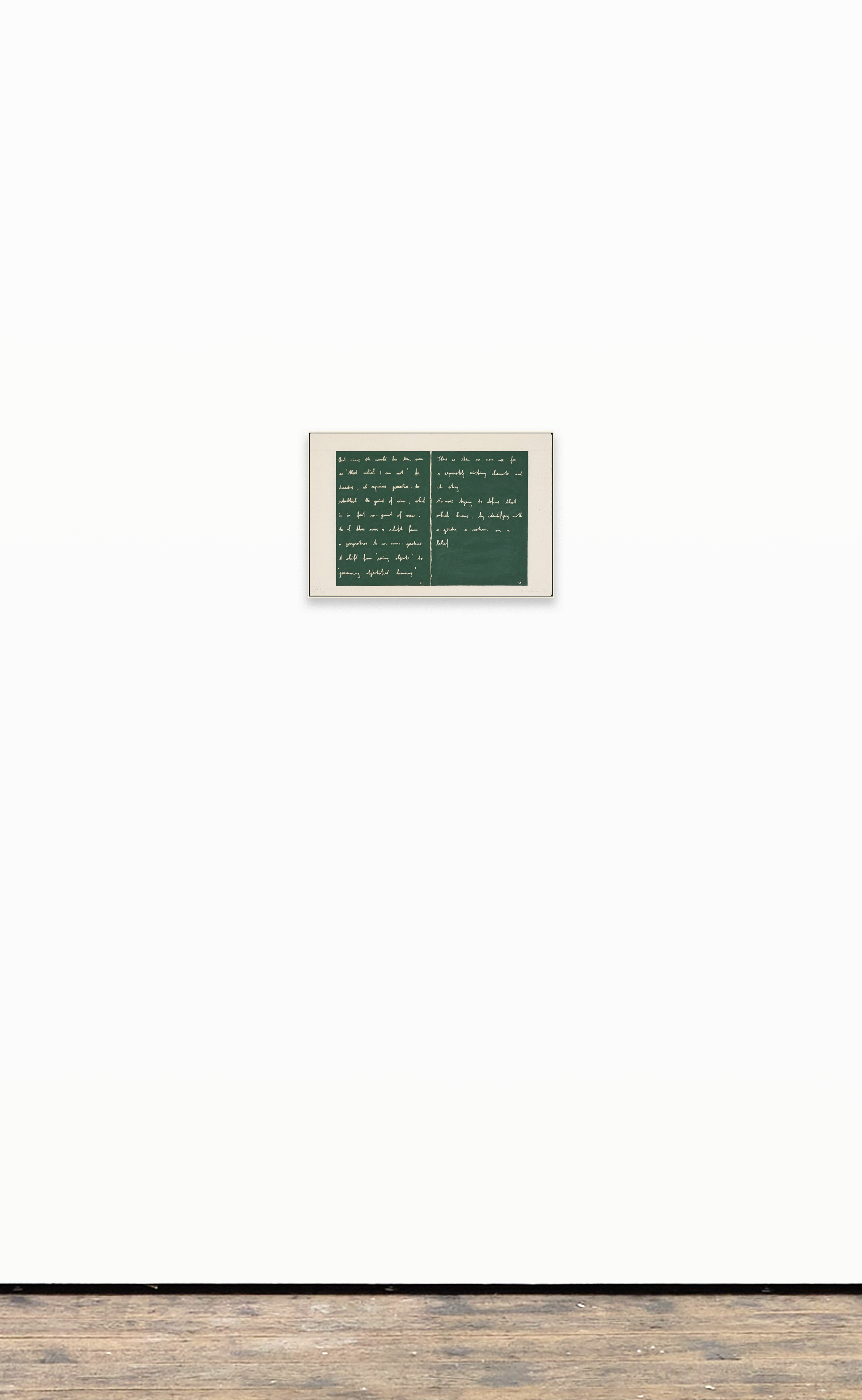 green 1:3, 1:24, N.8 - floorshot, golden y
