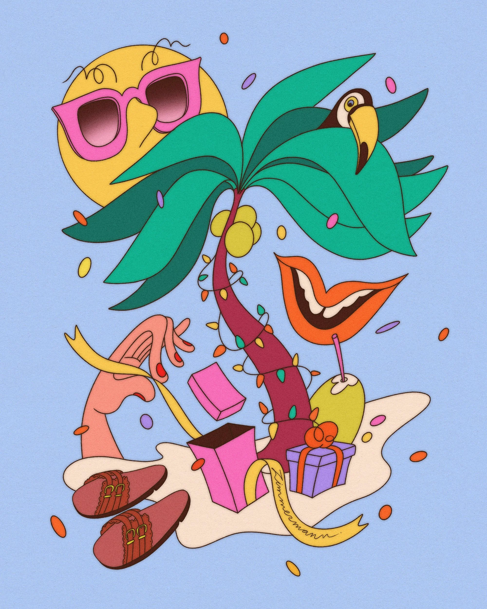 Zimmerman x Paola Saliby