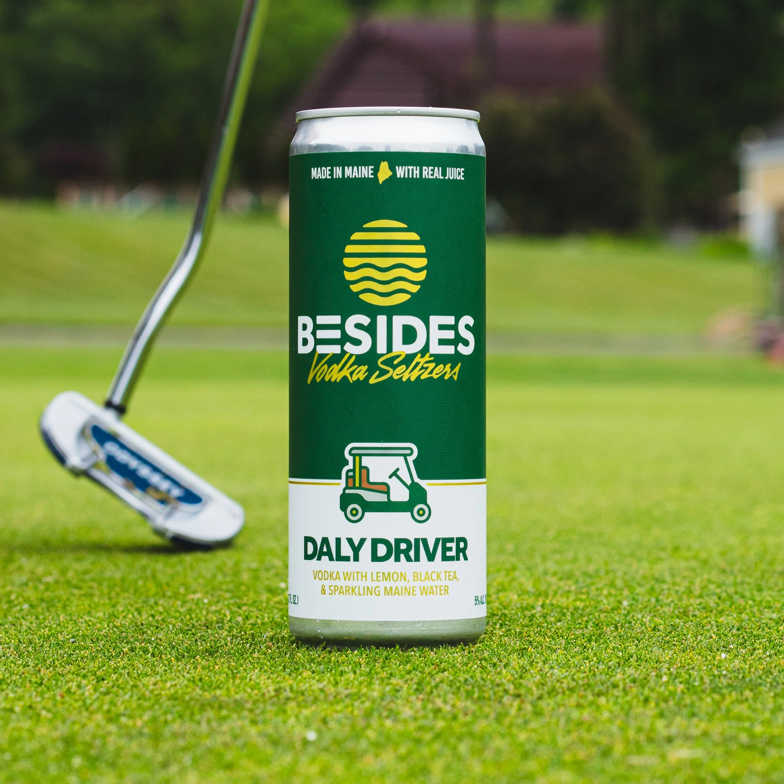 Can of Daly Driver hard seltzer
