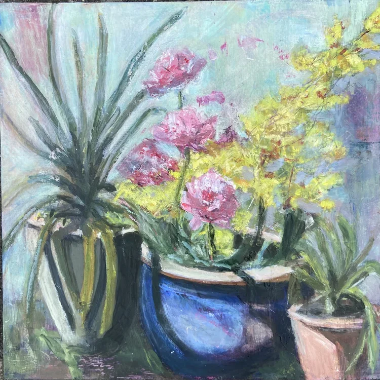 This Morning, These Flowers