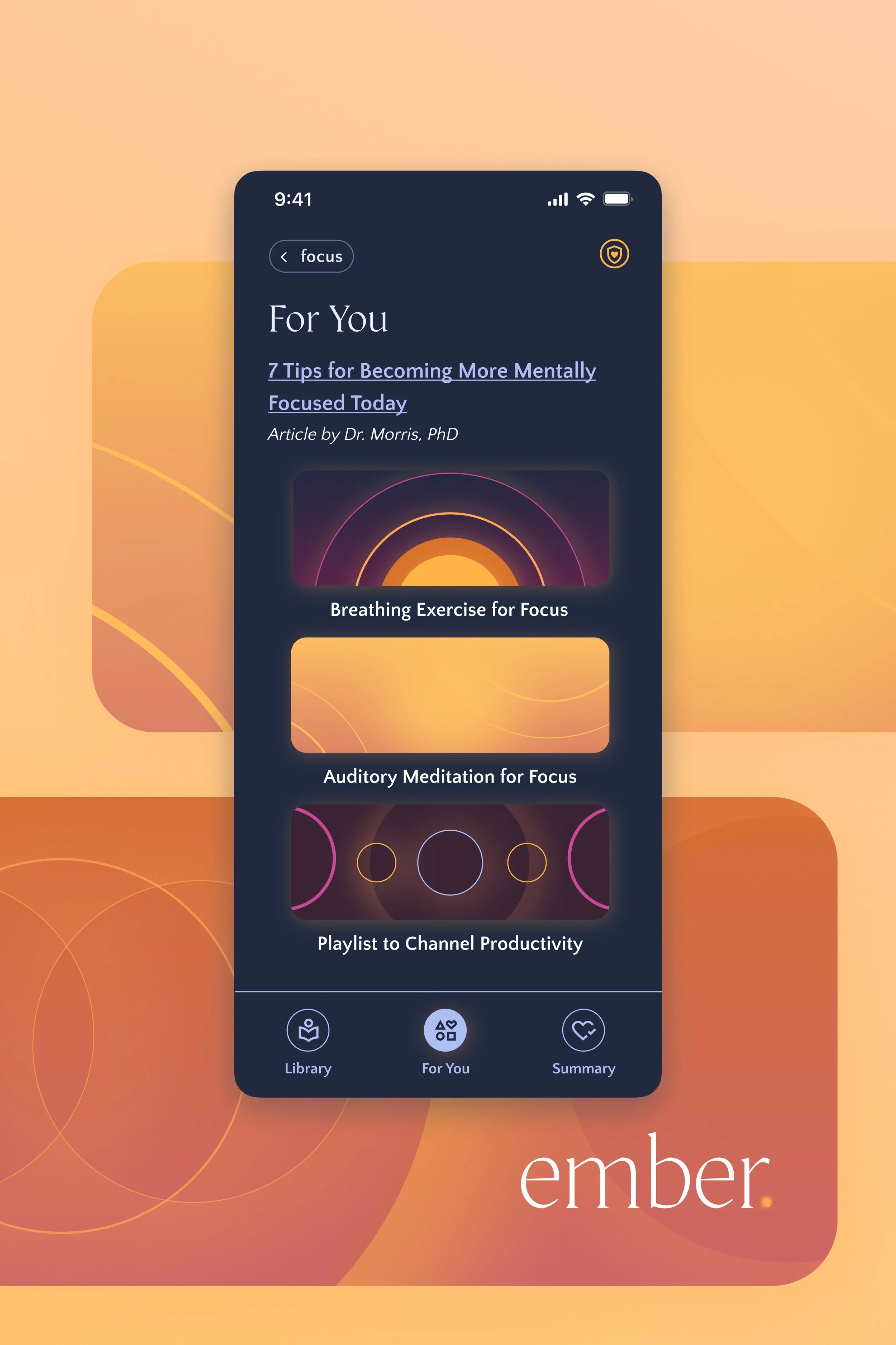 AI + Product + Brand // Ember: Mental Health and Mindfulness with AI