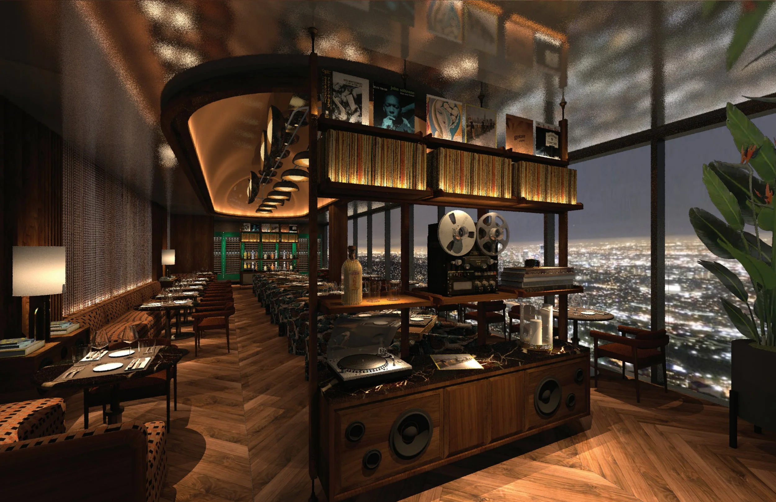 ROOFTOP LISTENING BAR