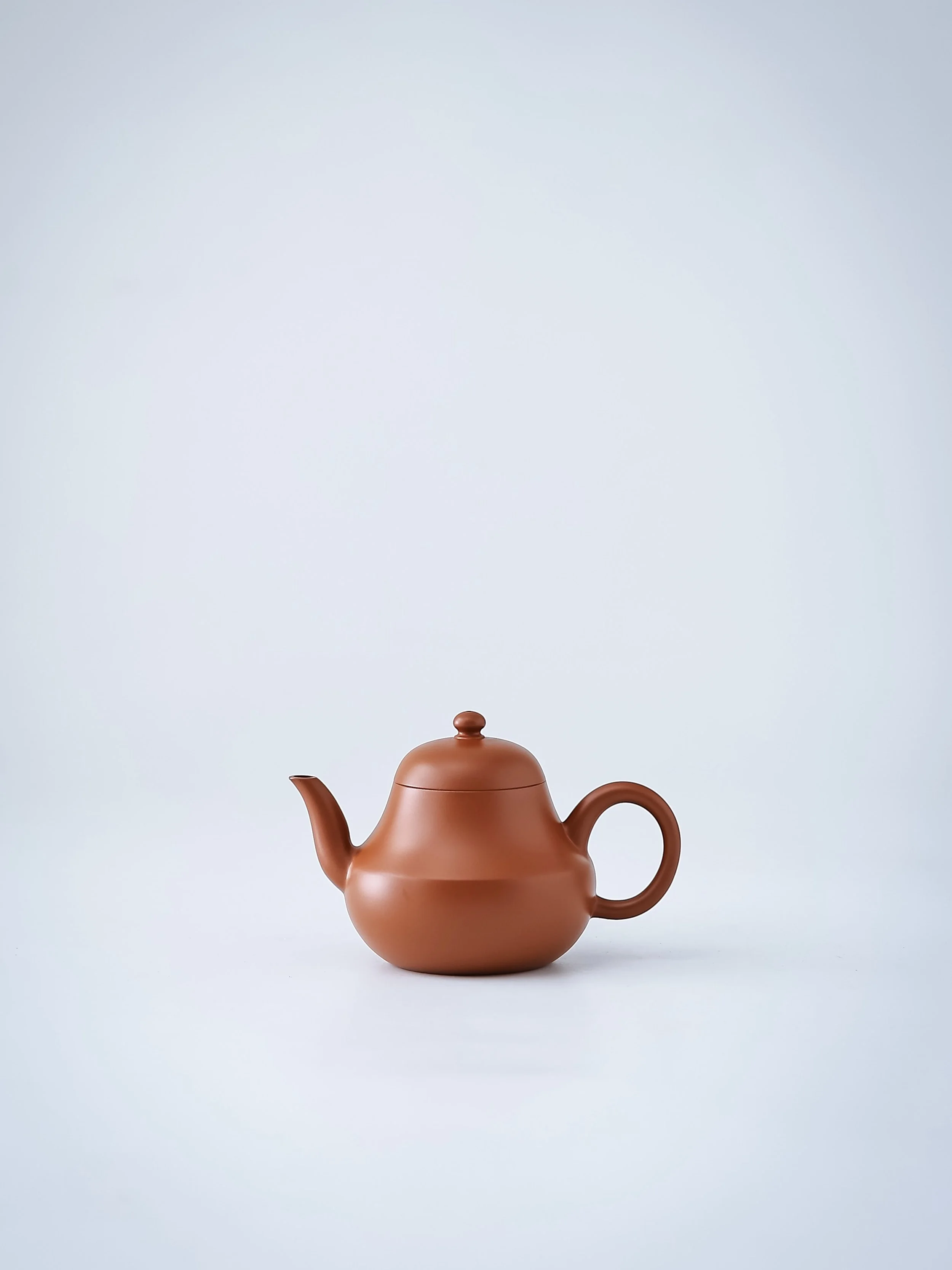 Yujian "Zhejian Pear-shaped" Chaozhou Red Clay Tea Pot