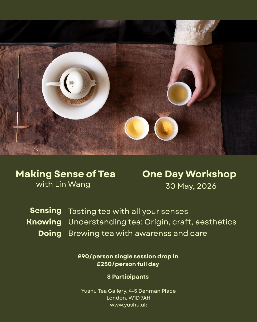Making Sense of Tea with Lin Wang