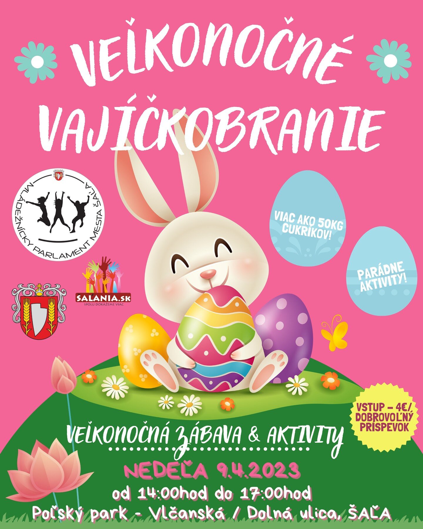 Ahojte priatelia! 😊

Veľk&uacute; noc m&aacute;me takmer za rohom, a preto sme si pre v&aacute;s prichystali obľ&uacute;ben&eacute; Veľkonočn&eacute; Vaj&iacute;čkobranie. 🤩

Už t&uacute;to NEDEĽU 9.4.2023 na v&aacute;s čak&aacute; popoludnie nabit