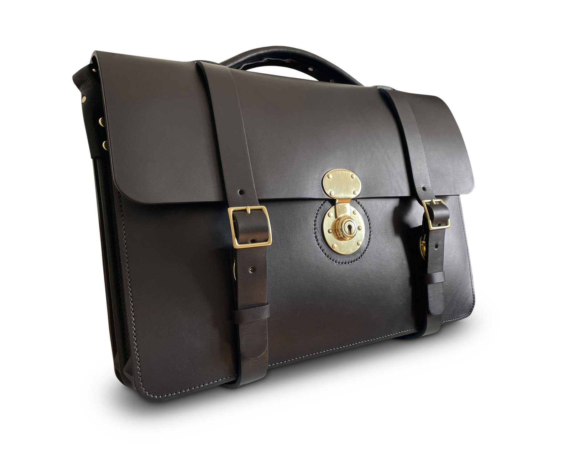 Handmade Briefcase with English Round Key Lock 2.jpg