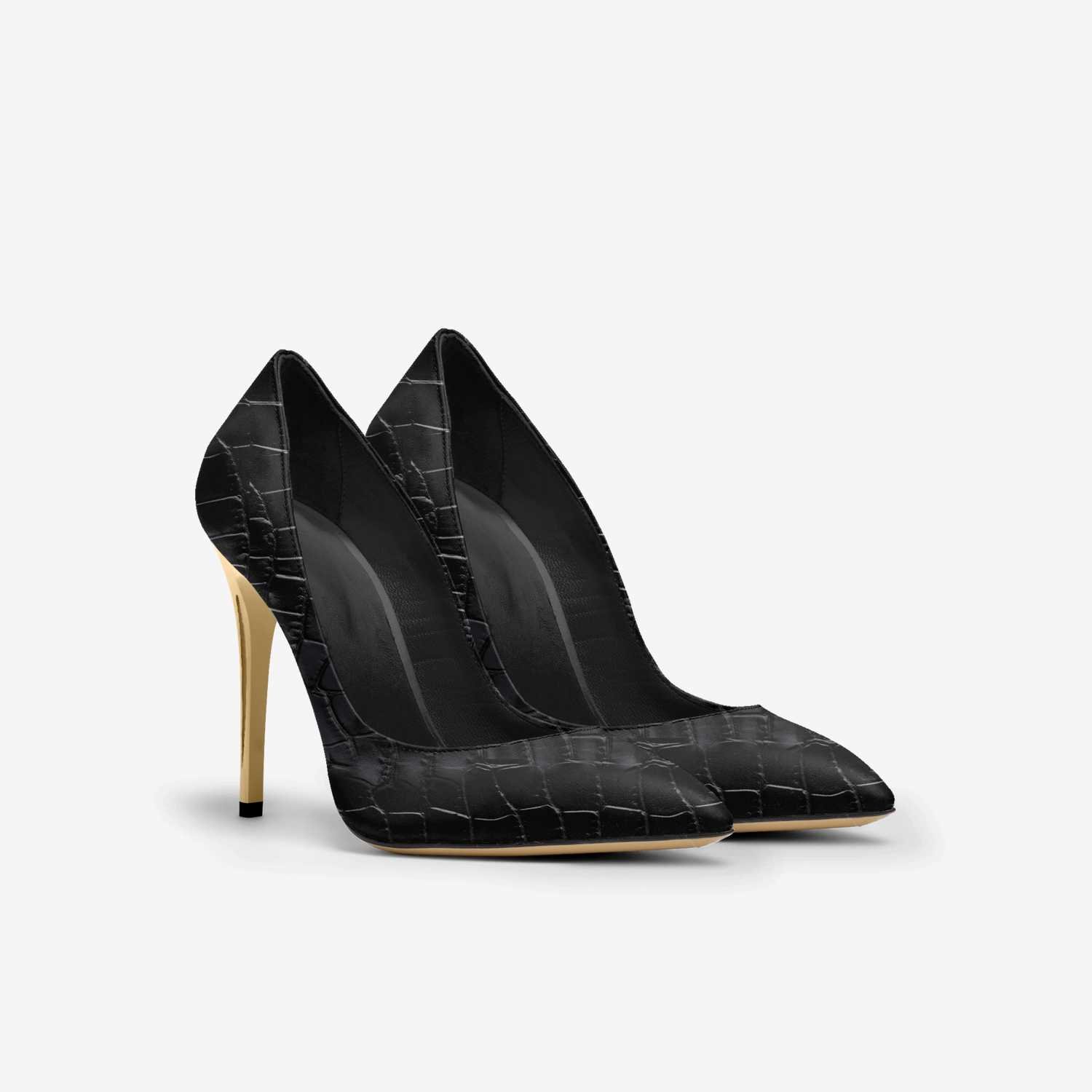 BLACK ALLIGATOR POINT TOE STILETTO PUMP 1334860-shoes-double_quarter.jpeg
