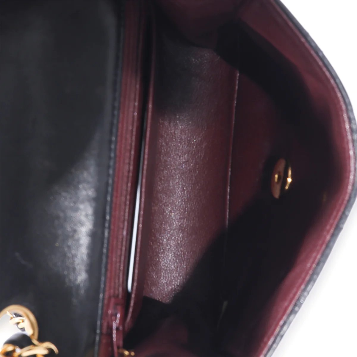 Chanel Black Quilted Lambskin Envelope Flap Shoulder Bag Q6B2FN1IKB003