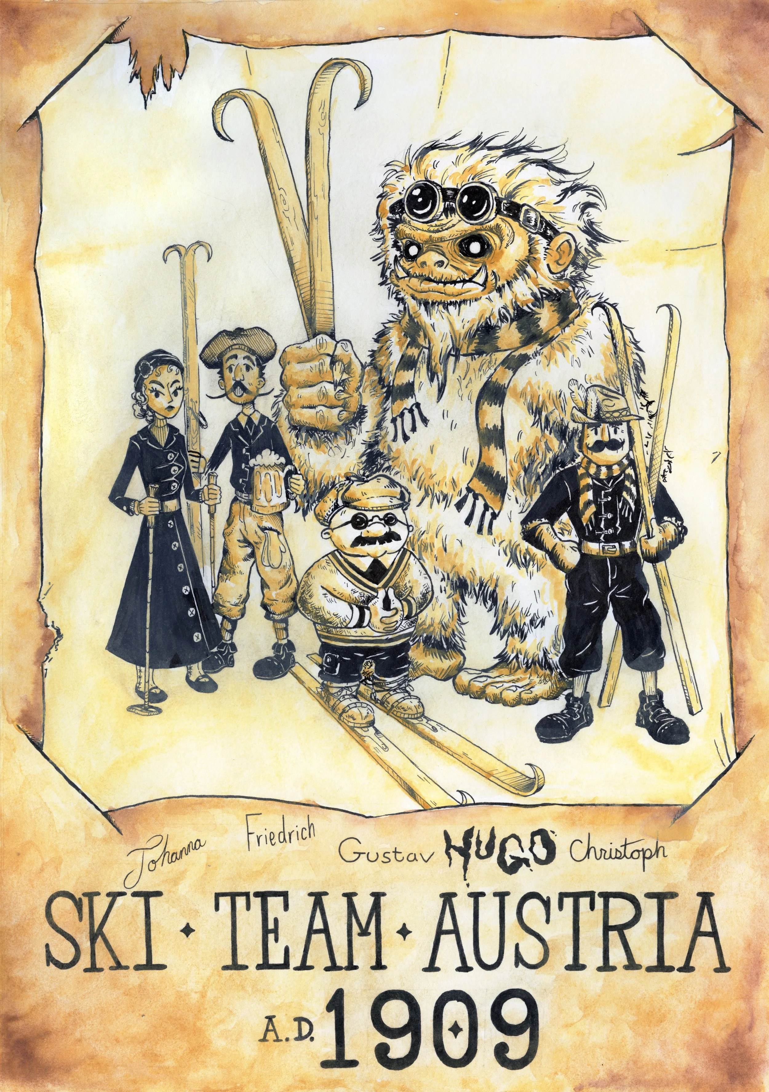 Ski Team Austria 1909