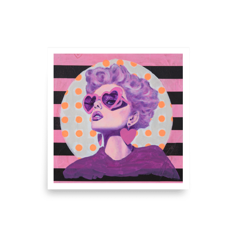 she's the one print