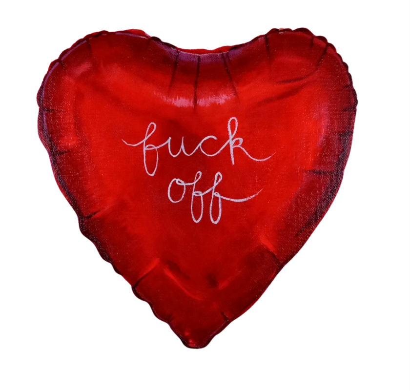 i helium heart you sticker