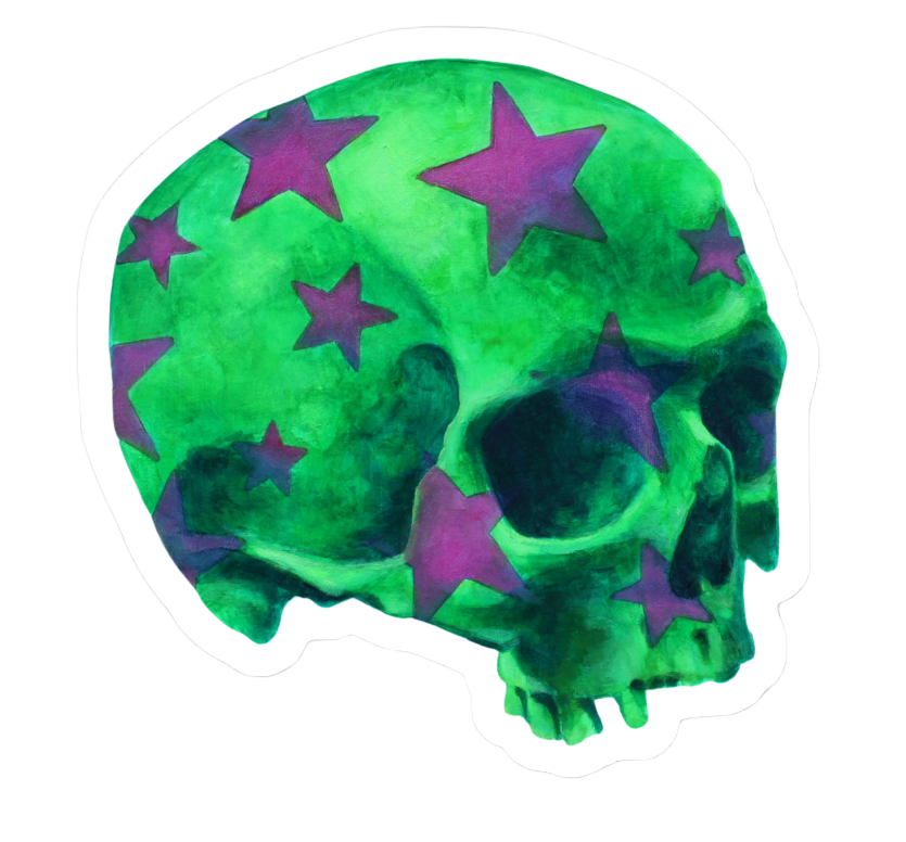 sinister circus sticker