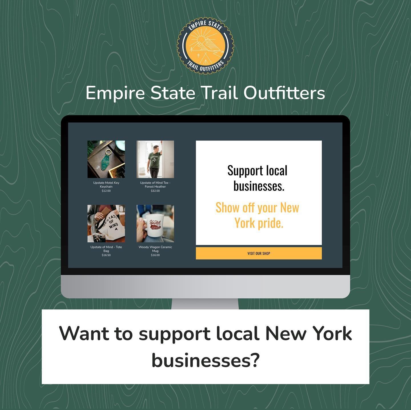 Local businesses keep our New York State cities alive! And they also help us connect to and support our neighbors. 👨&zwj;👩&zwj;👧&zwj;👦

That's why we're thrilled to promote NY businesses in our website's Shop!! 🛍️ Swipe right to see the business