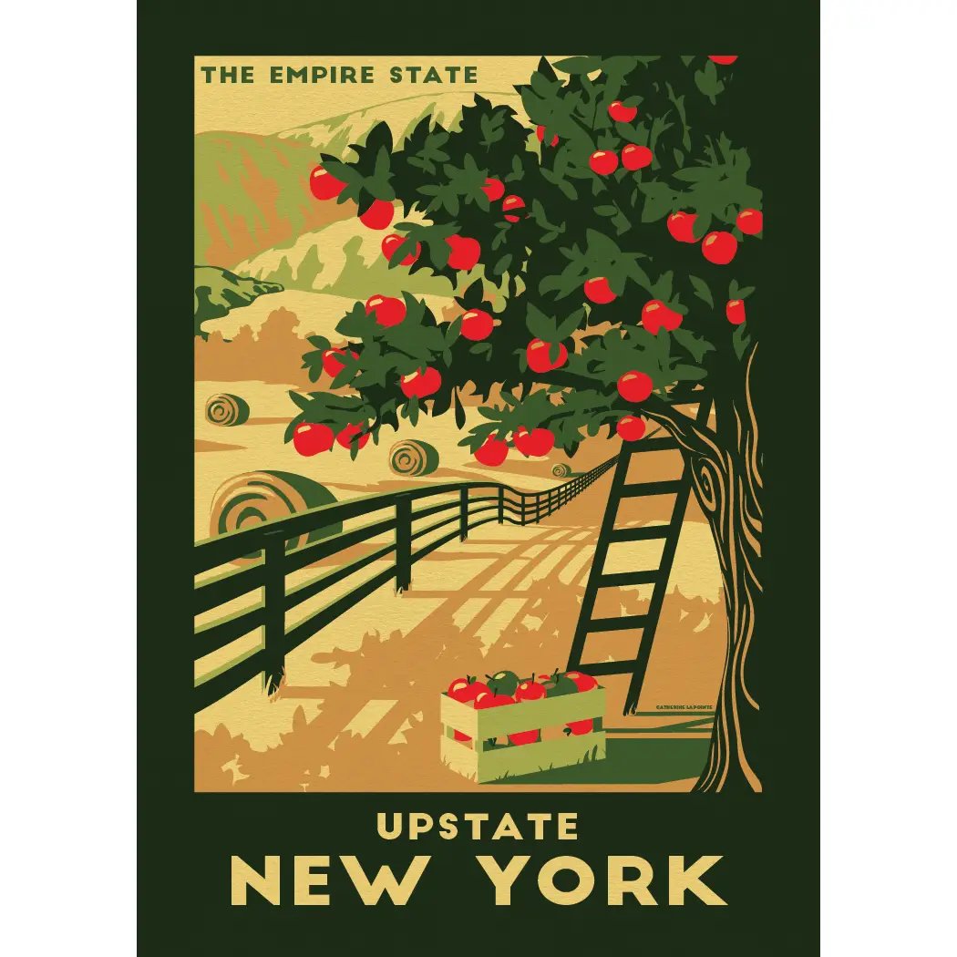 Upstate New York Vinyl Sticker