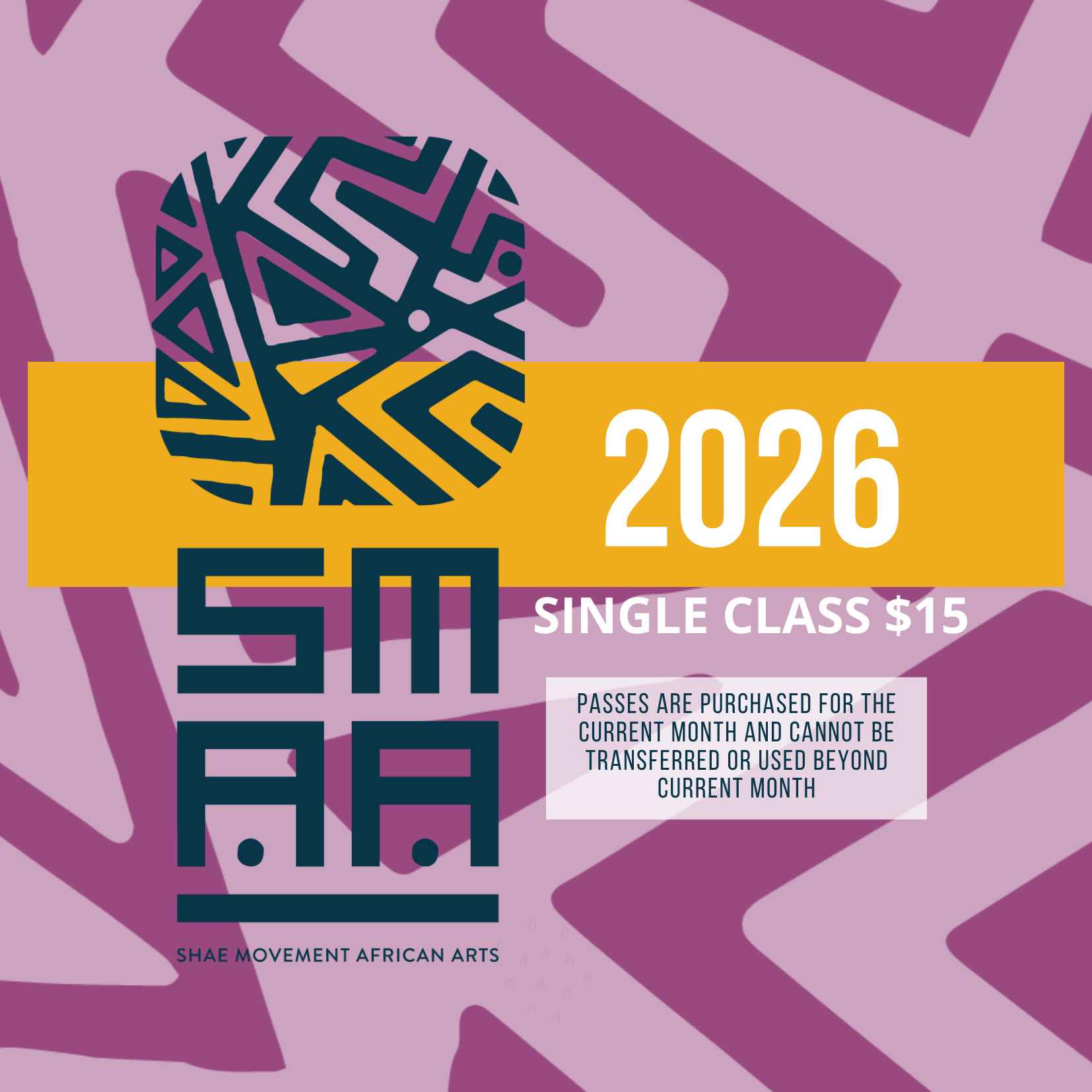 Single Class Drop In