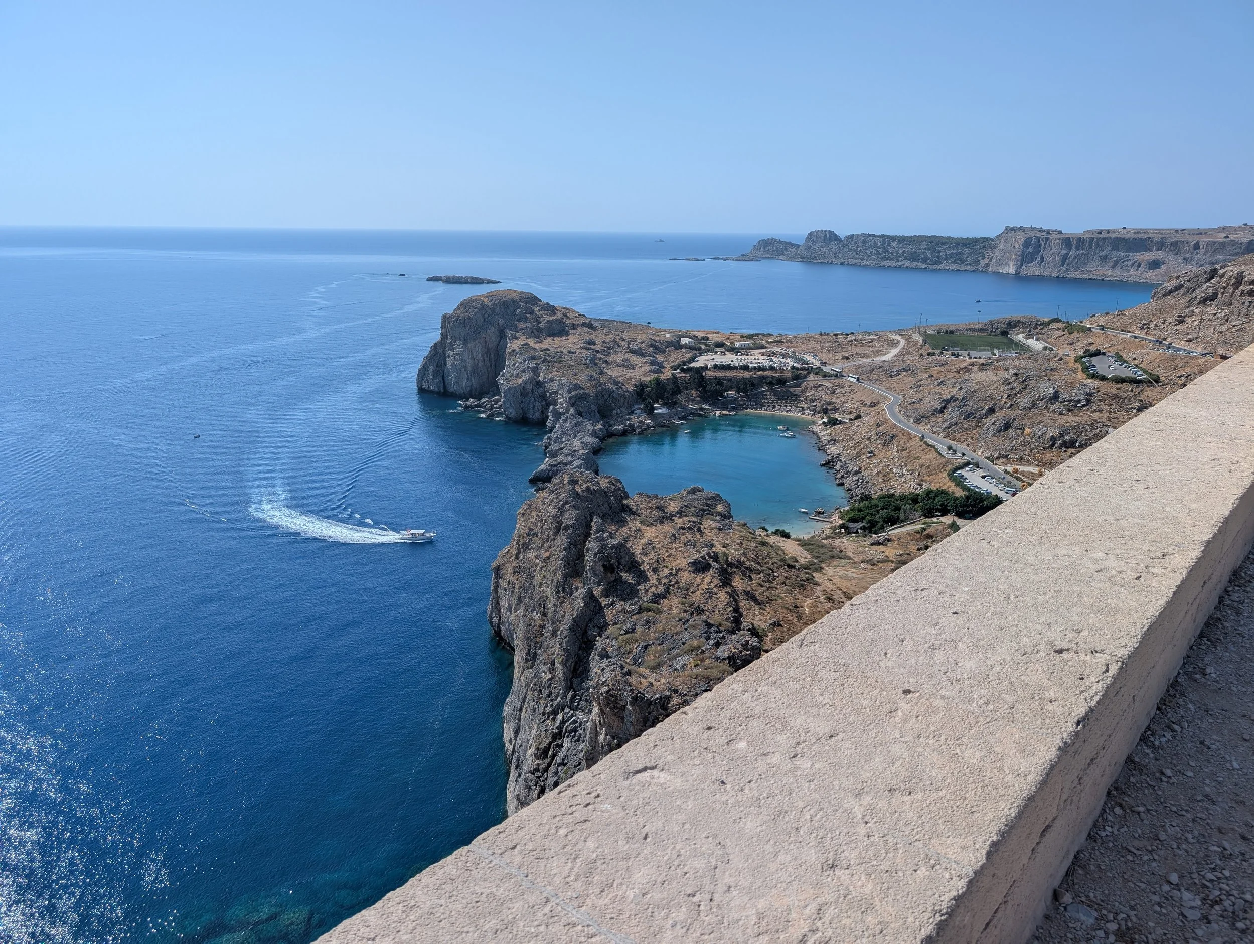 Rhodes Sea, Boat, Island