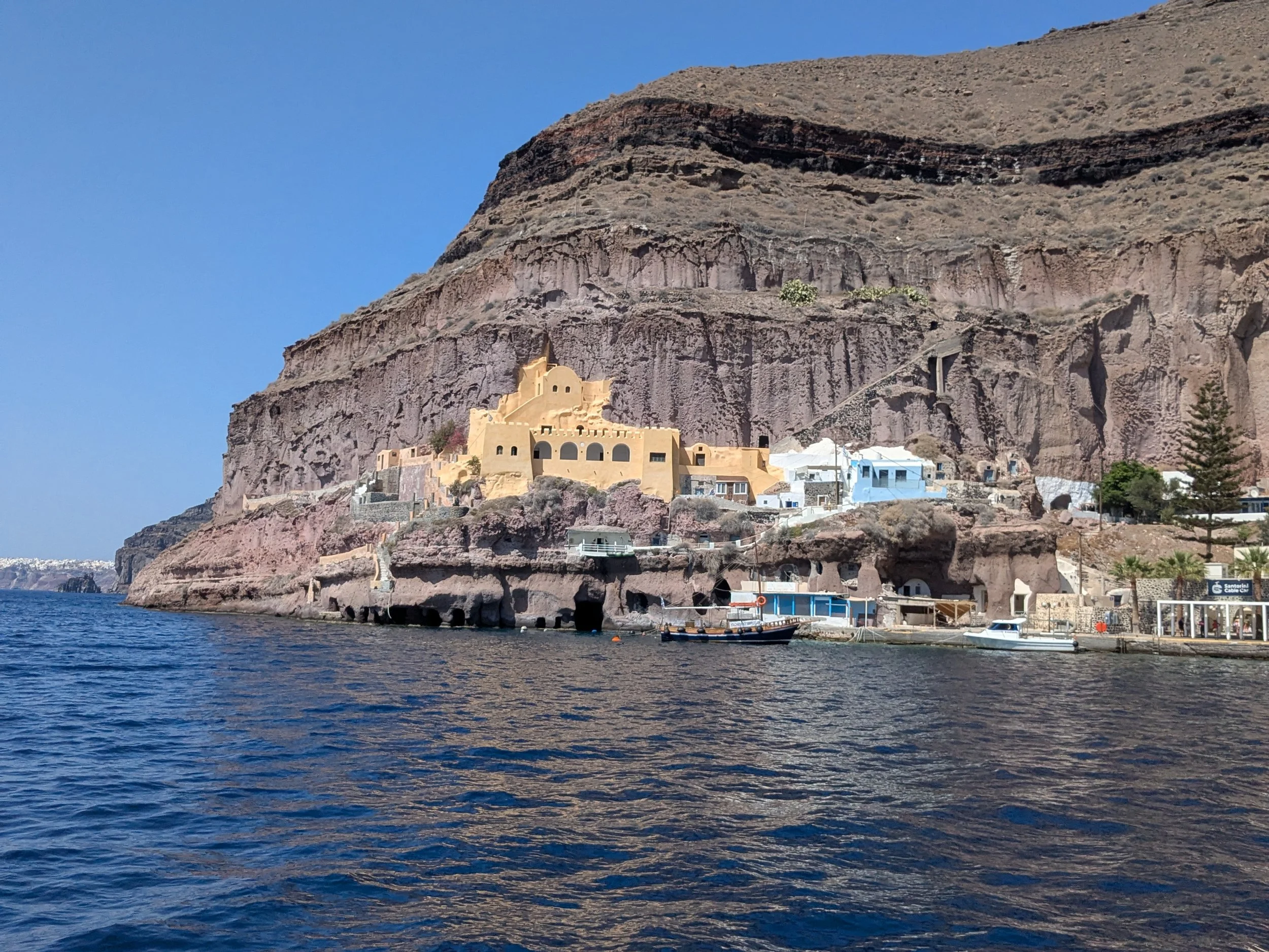 Sea, Cliff, City in the Mountain, Santorini
