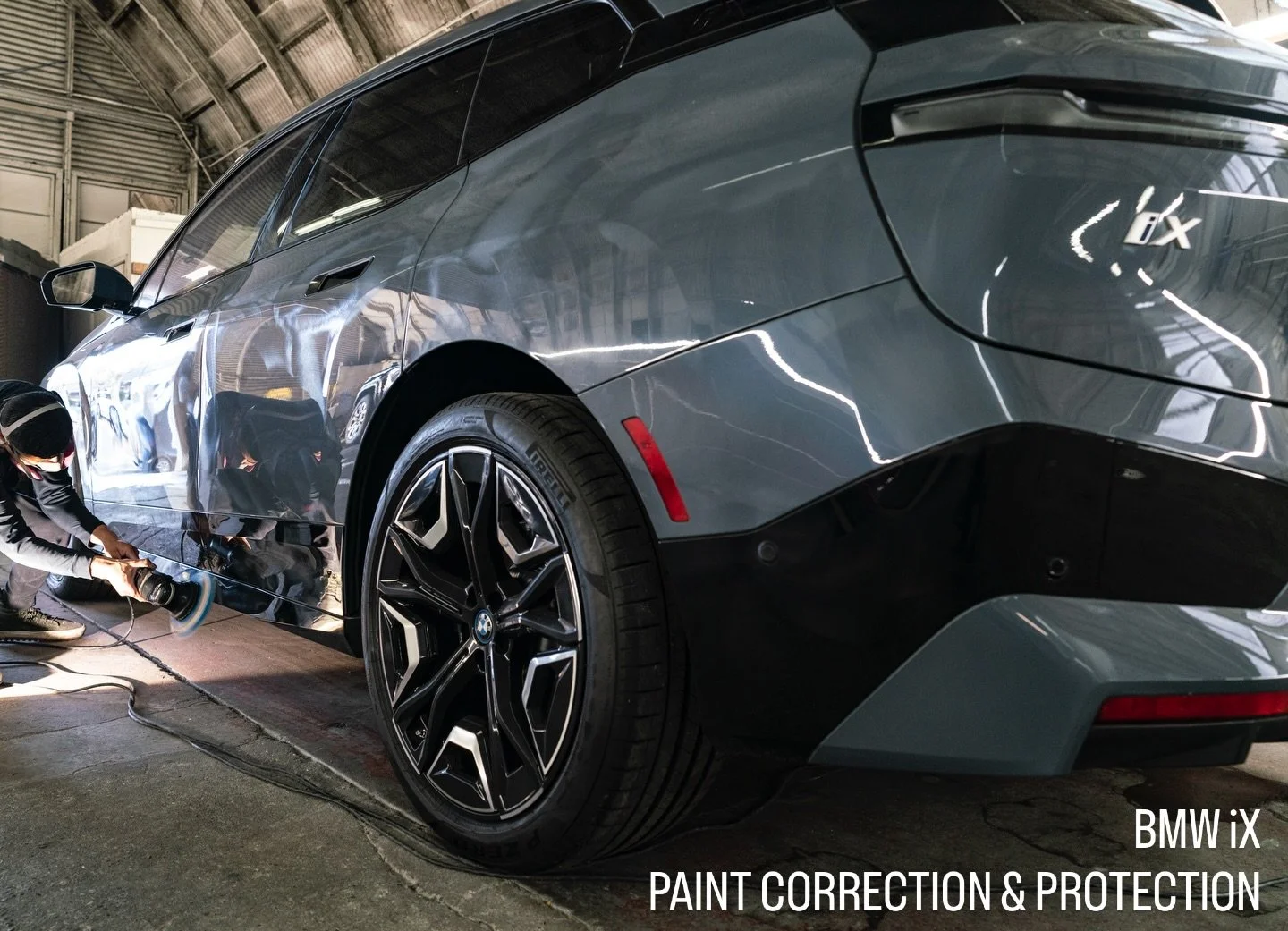 Luxury demands precision.

This BMW iX underwent meticulous paint correction before receiving Protekto&rsquo;s newest ceramic coating formula &mdash; engineered for enhanced gloss, depth, and long-term durability.

Paint correction isn&rsquo;t about 