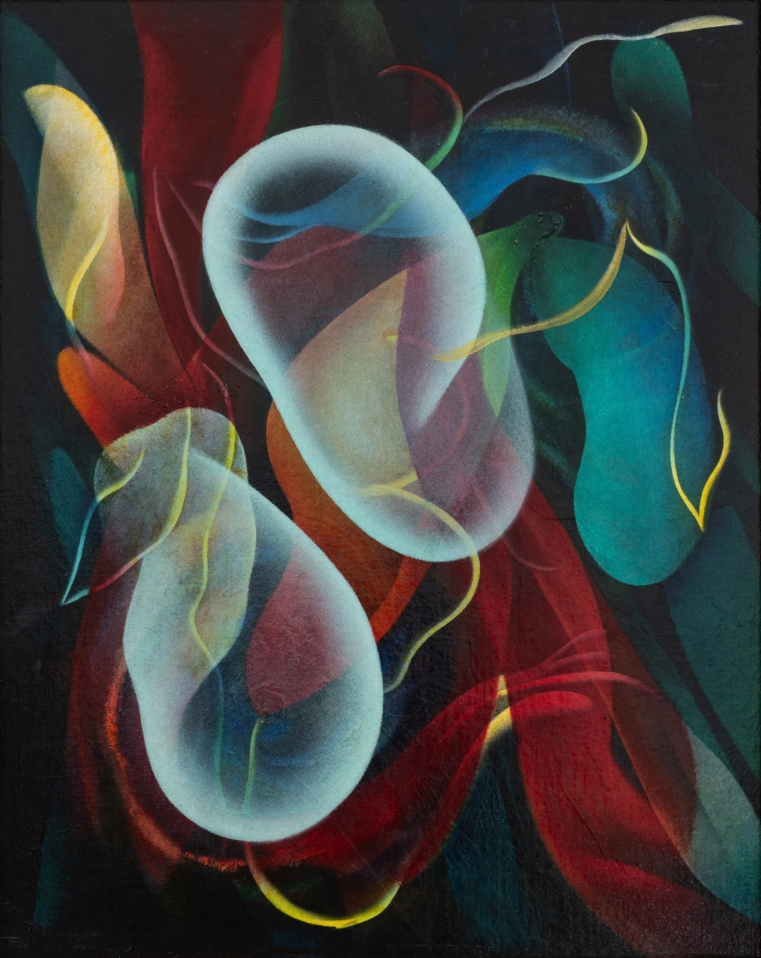 Untitled, c. 1930s-1980s. Oil on board. 20 x 16 in.