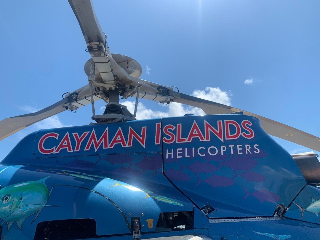 The name of our company is very unique! At least it fits on the helicopter. 😂