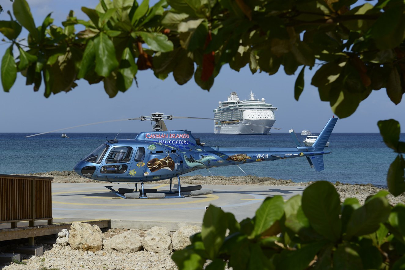 cayman islands helicopters tours