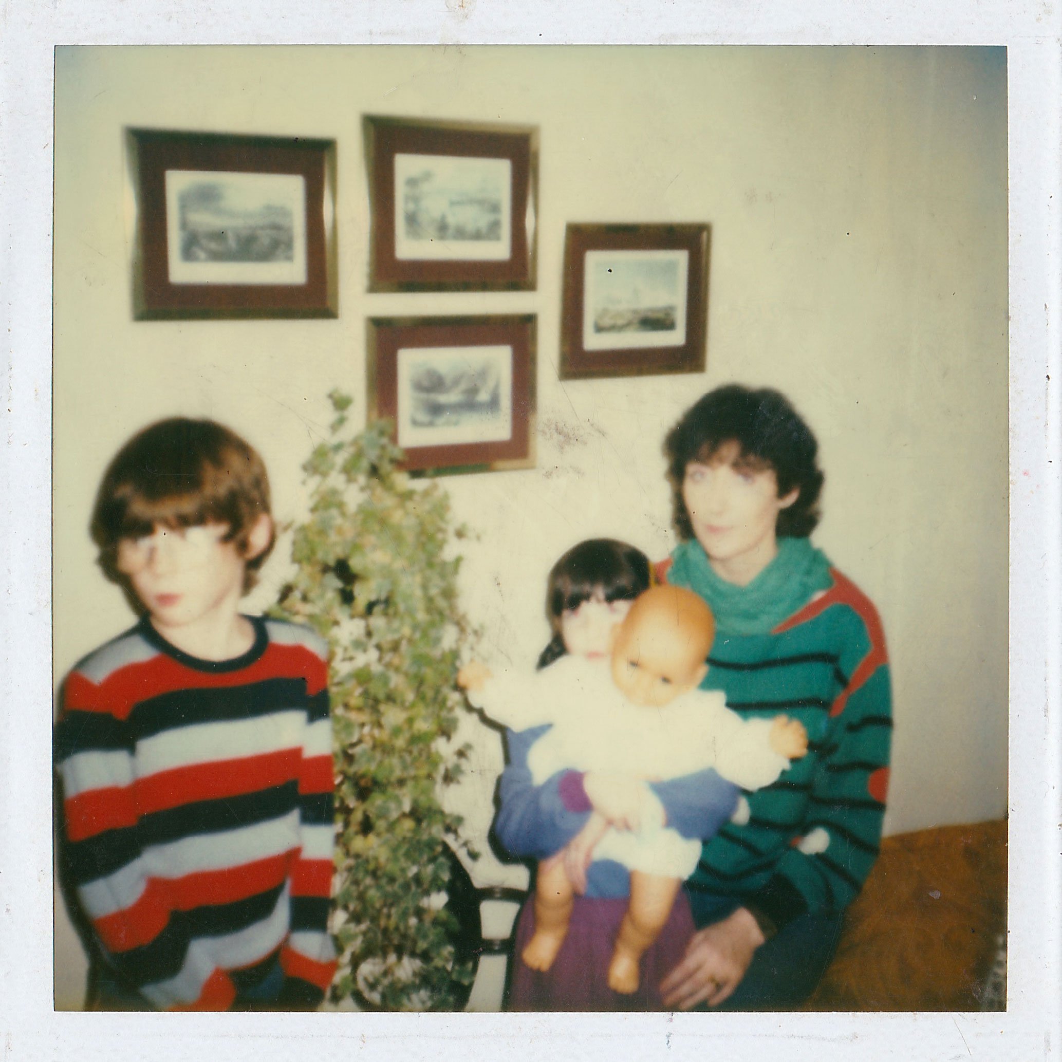 Jason Albertini with family as a young boy.
