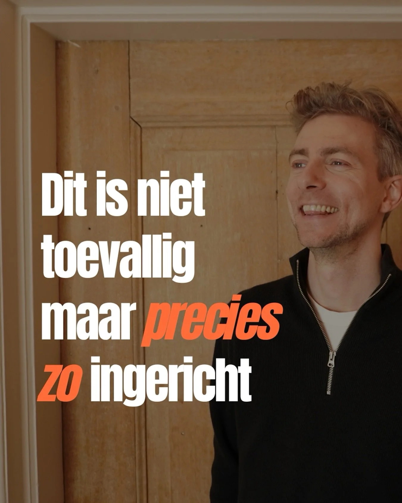Hij zet zijn laptop dicht om 15:57 en mist expres de spits.

&rsquo;s Ochtends begon hij niet met e-mails, maar met een koffie in de zon en een half uur schrijven. 

Facturen lopen, cashflow is strak &mdash; geen stress, alleen overzicht. De 11:00-ca