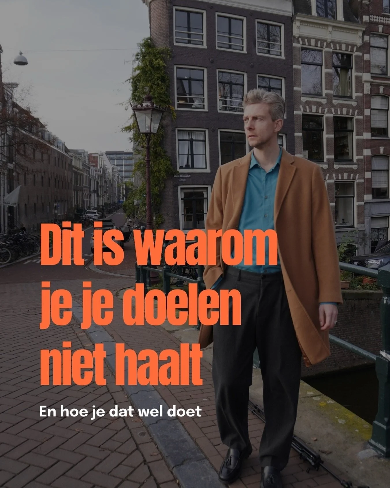 Hoe vaak heb jij al een doel opgeschreven waarvan je dacht: &ldquo;Dit keer ga ik het &eacute;cht doen&rdquo;&hellip; om het vervolgens weken later terug te vinden tussen je notities, half beschamend, half boos?

Misschien wil je zichtbaarder zijn. E