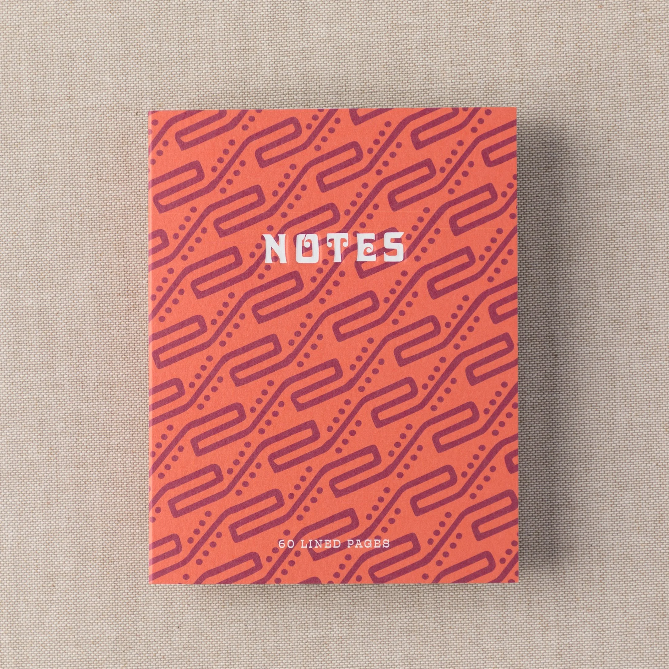 Orange Deco notepad