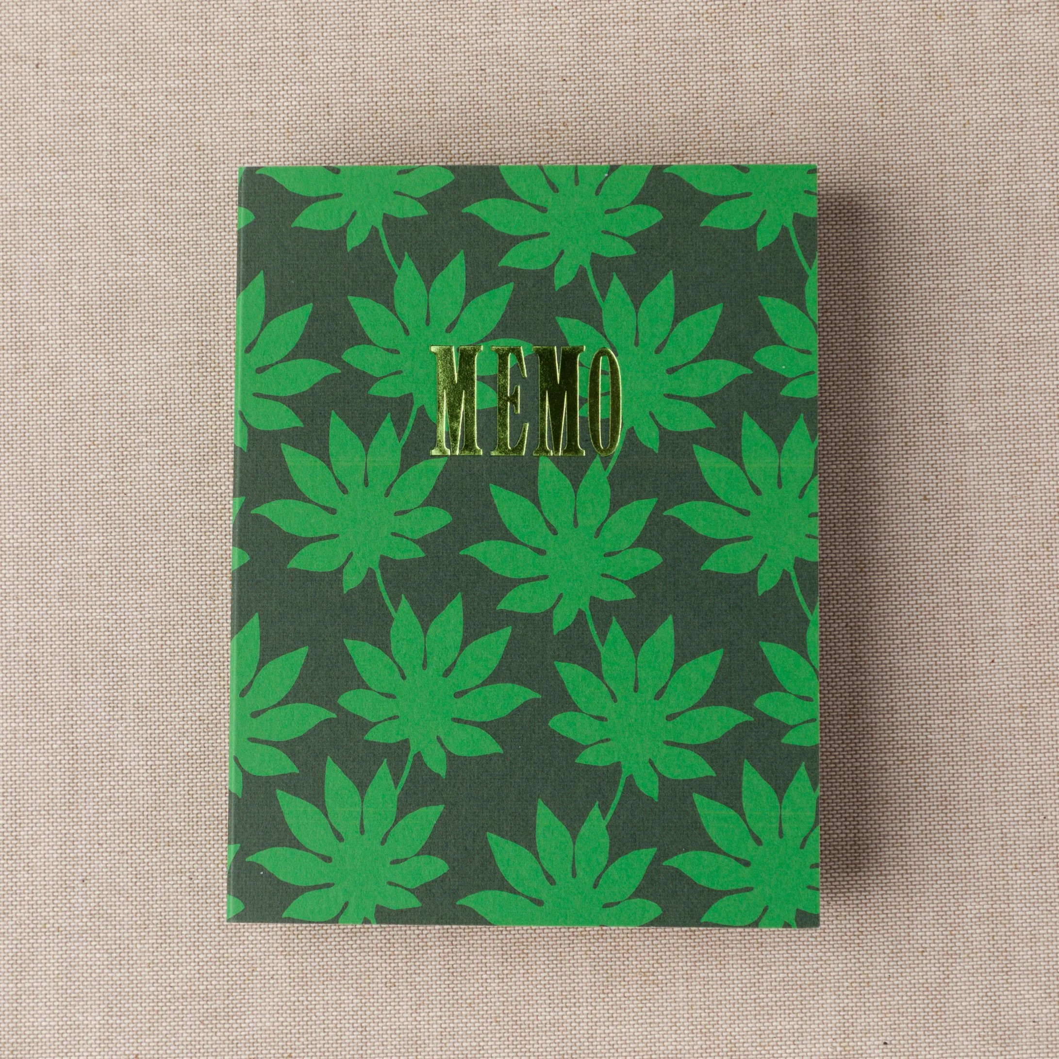Green Leaf notepad
