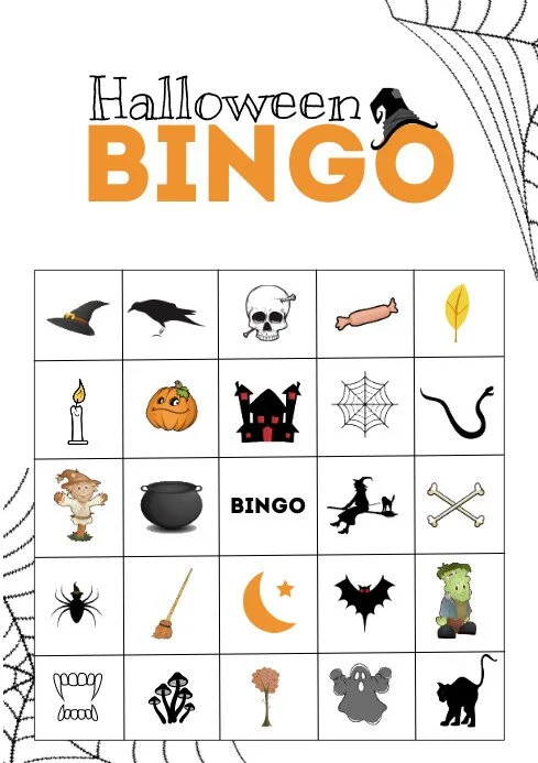 Kid's Halloween Bingo & Ornament Making w/ Sassy T