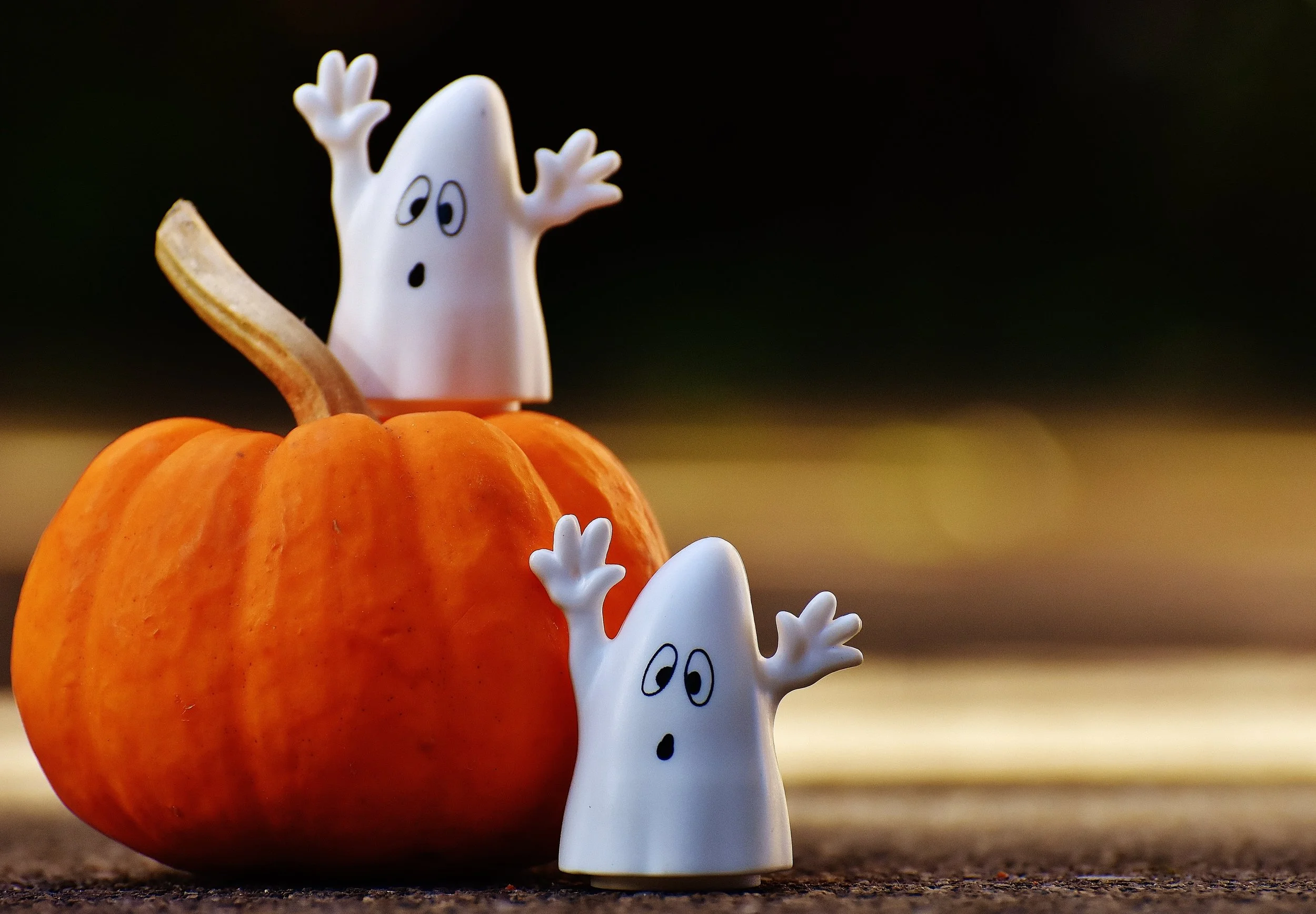 Clay Ghost Craft with Sassy T