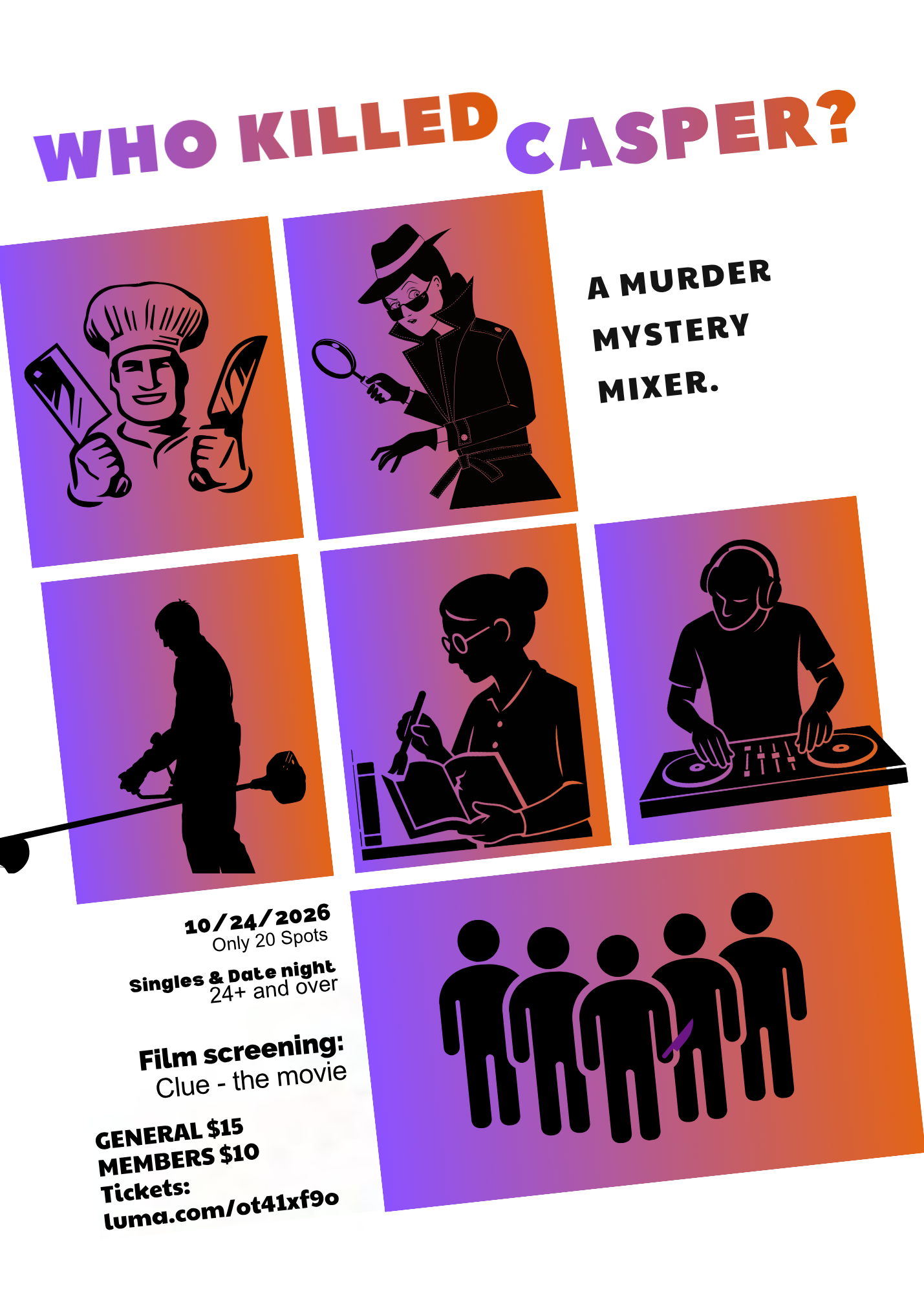 Who Killed Casper? A Murder Mystery 