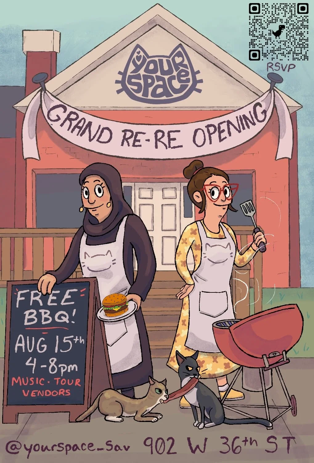 GRAND RE-RE-OPENING