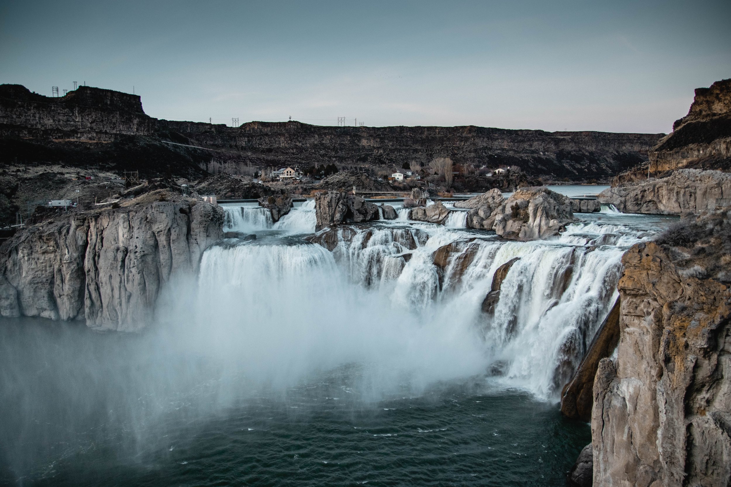 Shoshone Falls waterfall in Idaho