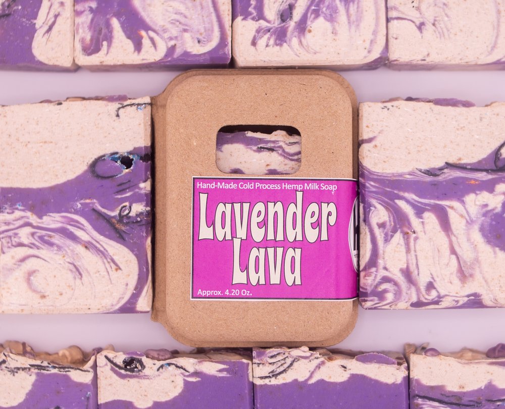 Lavender Lava - Hemp Milk Soap — Hi.